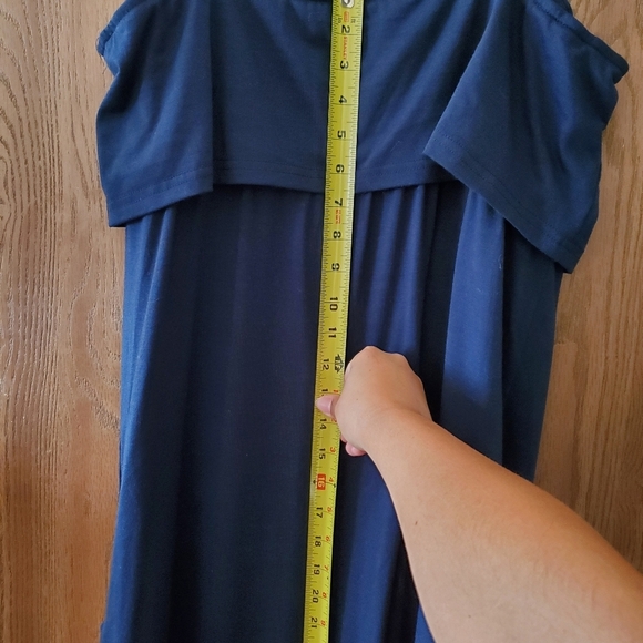 CUPSHE Sleevless Navy Blue Dress - Picture 8 of 8